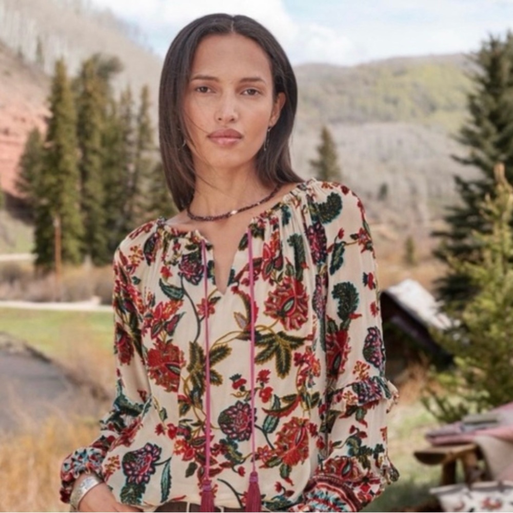 Hale Bob Floral Print Women's Top